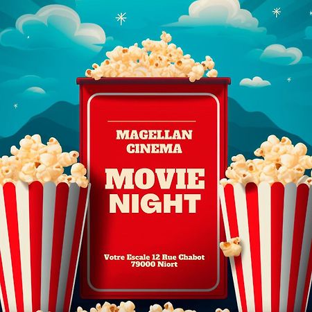 Votre Escale - Magellan Cinema Leilighet Niort Eksteriør bilde
